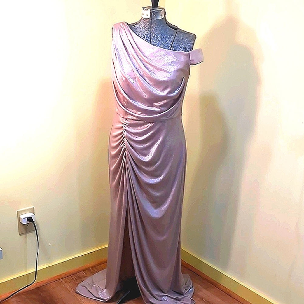 🎉Host Pick🎊Women's Elegant Mauve Evening Gown